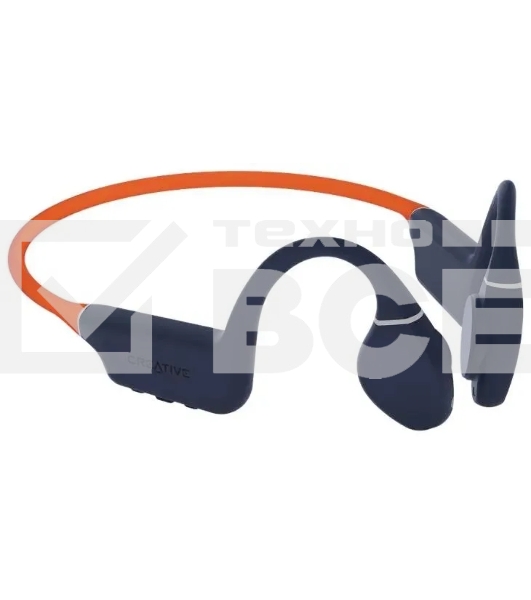 Гарнитура накладные Creative Outlier Free Plus оранжевый/синий беспроводные bluetooth шейный обод