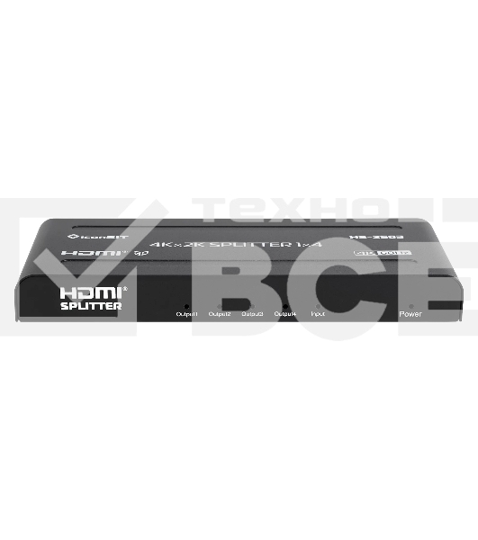 Усилитель-распределитель HDMI IconBIT HS-2503 1x4, поддержка 4К60