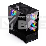 Компьютерный корпус ABR MINI PRO (1*USB 3.0, 1*USB Type-C, HD Audio, 4xRGB Fan, ATX, Micro-ATX, ITX), фото4