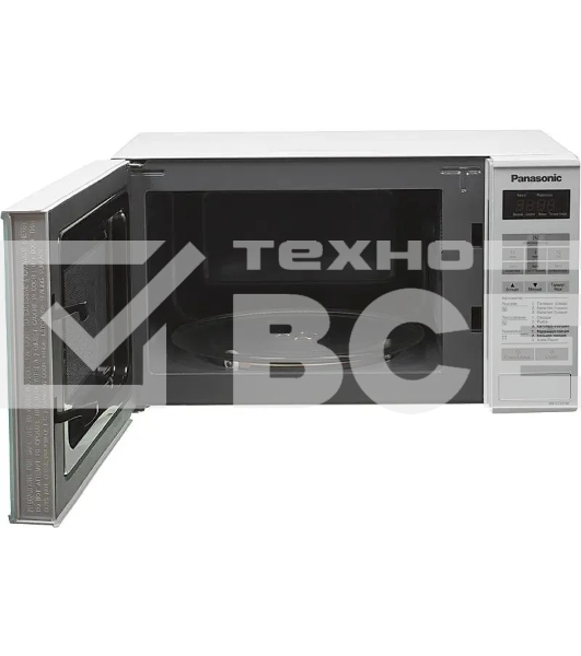 Микроволновая печь Panasonic NN-ST251WZPE белый, 20 л, 800 Вт, переключатели - сенсор