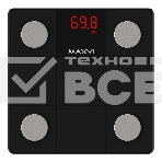 Весы напольные Maxvi BS101 черный, фото 1