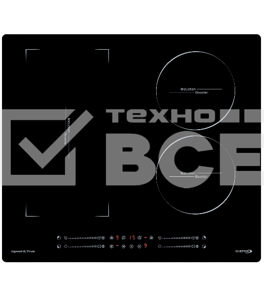 Варочная панель Zigmund & Shtain CI 49.6 B