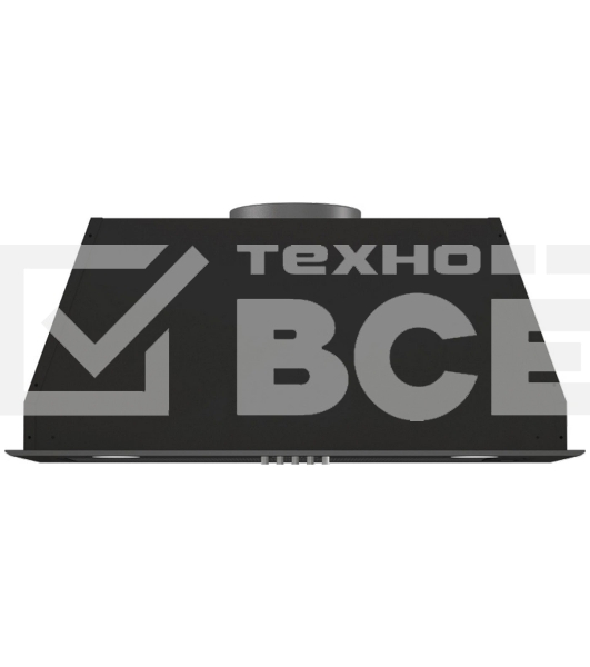 Вытяжка встраиваемая Gorenje BHI626E6B черный, 60 см, 677 куб. м/ч, 61 дБ