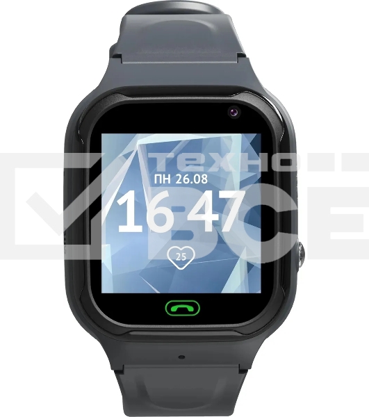 Смарт-часы AIMOTO Omega 4G с видеозвонком черный 9250101