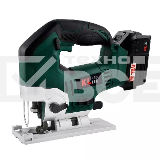Лобзик электрический профессиональный бесщеточный KLPRO KLDT18B-50 (18В, Li-ion-2шт, 5.0А·ч, патрубок для пылесоса, полотна (дерево/металл, З/У-4А, кейс)