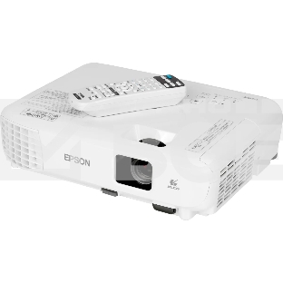 Проектор Epson EB-E01 белый (LCD, 1024 x768, 3300Lm, 15000:1, 2.4 kg) (V11H971040)