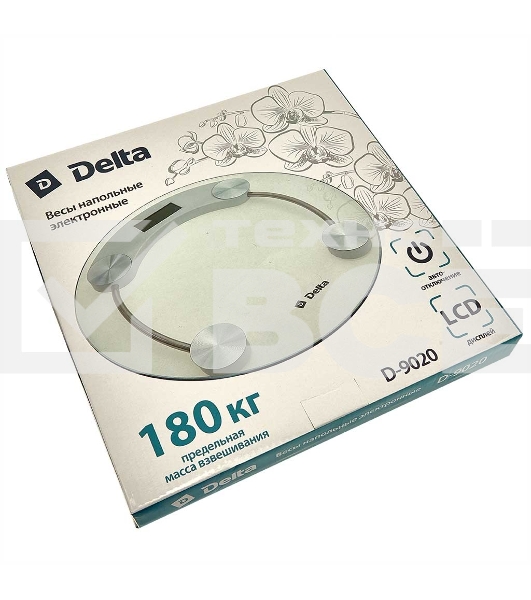 Весы напольные Delta D-9020 до 180 кг, d28см (10)