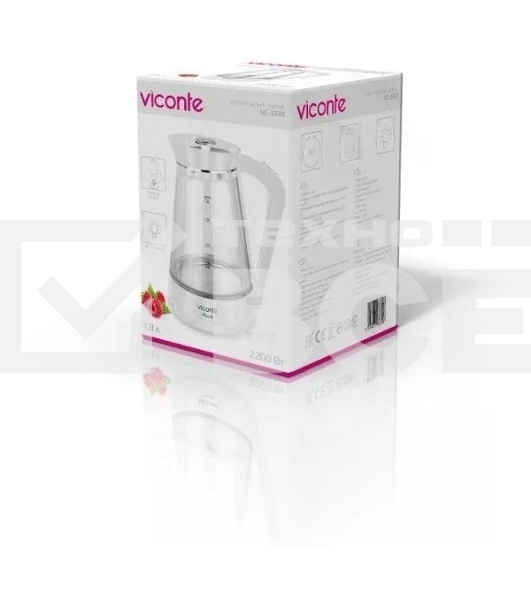 Чайник электрический Viconte VC-3339 белый