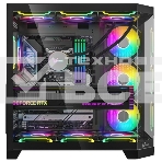 Компьютерный корпус Formula V Line Crystal Z6 Black, ATX, Left & Front & Bevel side Tempered Glass, TYPE-C*1, USB3.0*2, фото7