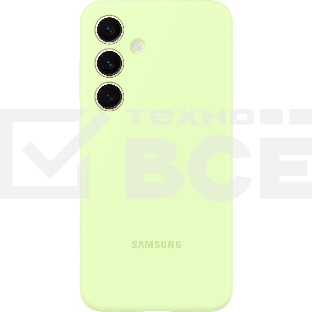 Чехол (клип-кейс) Samsung для Samsung Galaxy S24+ Silicone Case Silicone Case S24+ лайм (EF-PS926TGEGRU)