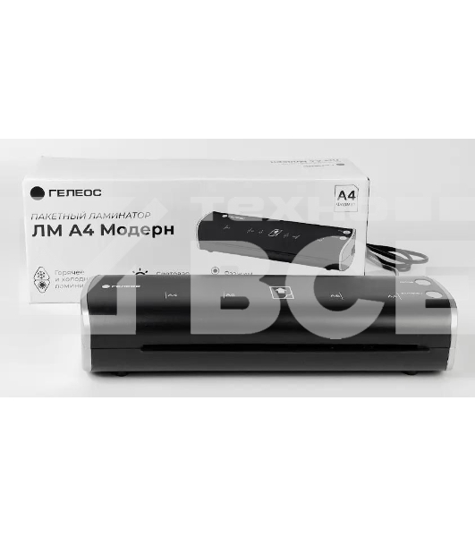 Ламинатор Heleos ЛМ-А4МЧС, 2 вала, A4, 125мкм, 300мм/мин