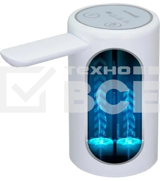 Помпа для 19л бутыли Aqua Work A2 электрический белый картон