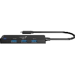USB-концентратор Genius UH-400, USB Type-C, USB 3.0, USB, фото3