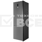 Холодильник Hyundai CC3595FIX нержавеющая сталь двухкамерный 245/115л морозилка снизу, фото3