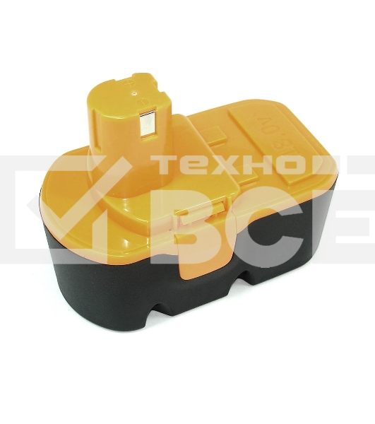 Аккумулятор для RYOBI (p/n: 1400672, B-1815-S, 1322401) 1.5Ah 18V Ni-Cd