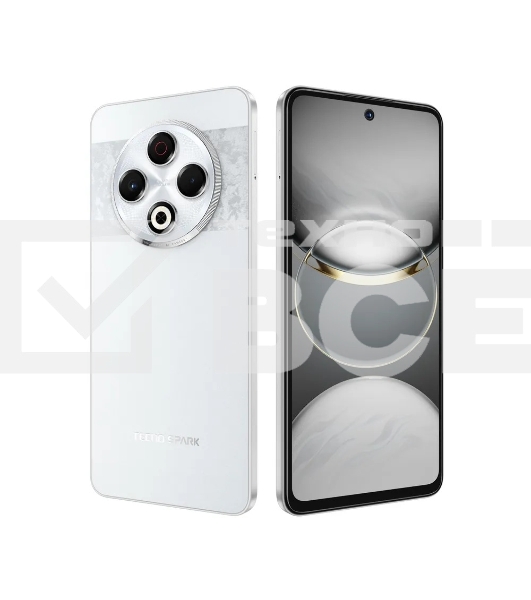 Смартфон Tecno SPARK 30, 8/128Gb, белый