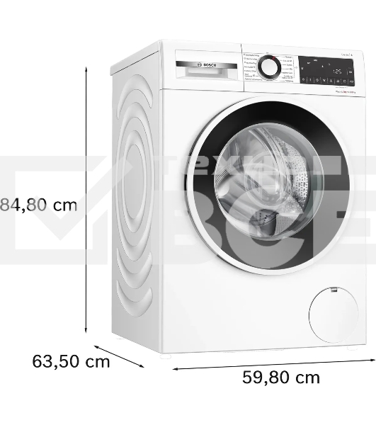 Стирально-сушильная машина Bosch WNG2540LSN белый загрузка фронтальная 10,5 кг, 1400 об/мин., класс: А++
