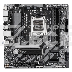 Материнская плата Gigabyte B850M D3HP, AM5, AMD B850, 4xDDR5, 4xSATA, 2xM.2, 1xPCIe 5.0 x16, 1xPCIe 3.0 x4, 1xHDMI, 2xDP, 1x 1Gb LAN, 3xUSB-A 3.2 Gen 1, 2xUSB-A 2.0, 1xUSB-C 3.2 Gen 1, 3x3.5 мм, 7.1, mATX, фото 1