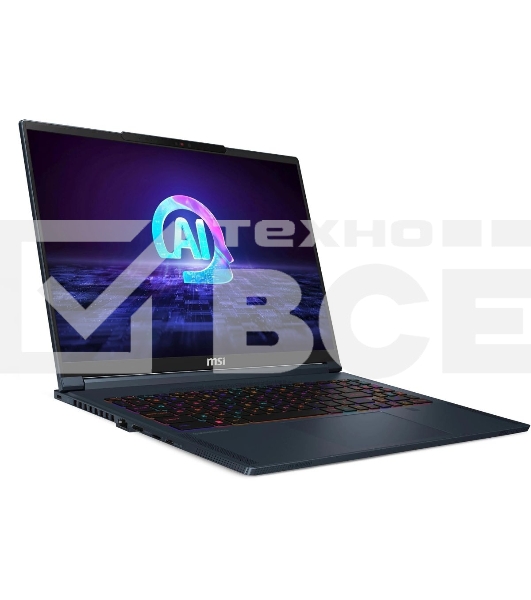 Ноутбук MSI Stealth 16 AI Studio A1VIG-062RU Core Ultra 9 185H 32Gb SSD2Tb NVIDIA GeForce RTX4090 16Gb 16