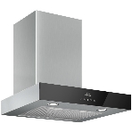 Вытяжка каминная Elikor Агат 60Н-1000-Е4Д серебристый/черный, 59 см, 1000 куб. м/ч, 59 дБ, фото 1