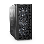Компьютерный корпус Miditower ExeGate EVO-9202-EVO800 (ATX, БП EVO800RGb с вент. 12 см, с окном, 1*USB+1*USB 3.0, аудио, черный, 3 вент. 12см с RGb подсветкой), фото6