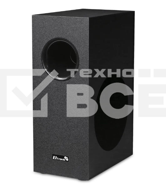 Акустическая система ELTRONIC Саундбар SOUND SLICK 8 (20-11) черный