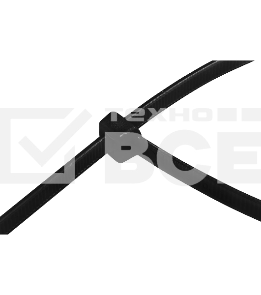 Хомут кабельный Rexant 2.5х150 нейл. черный (уп. 100 шт)