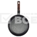 Сковорода Rondell Walnut RDA-1941 круглая 26 см покрытие: антипригарное ручка несъемная (без крышки) черный, фото3