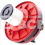 Строительный пылесос RedVerg RD-VC1200S-25S 1200Вт (уборка: сухая/сбор воды) черный, фото3