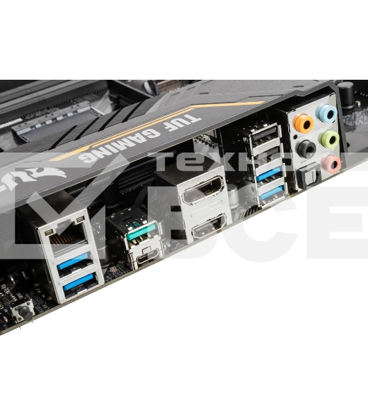 Материнская плата ASUS TUF GAMING B450-PLUS II, AM4, AMD B450, 4xDDR4, 6xSATA, 2xM.2, 1xPCI-E 3.0 x16, 1xPCI-E 2.0 x16, 3xPCI-E x1, 1xHDMI, 1xDP, 1x 1Gb LAN, 4xUSB 3.2 Gen 1, 1xUSB 3.2 Gen 2, 1xUSB-C 3.2 Gen 2, 5x3.5 мм, 7.1, ATX