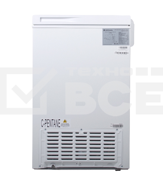 Морозильный ларь ESPERANZA Elite CFH165 FW белый, 165л