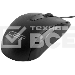 Мышь проводная CBR CM 124 черный, 1000 dpi, USB, кнопки - 3, фото2