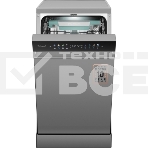 Посудомоечная машина Weissgauff DW 4539 Inverter Touch AutoOpen Inox, серебристый, 44.8 см, 10 компл., сушка конденсационная, 42 дБ, класс A+++, фото 1