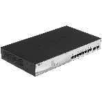 Коммутатор D-Link DGS-1210-10MP/FL2A, 8×1 Гбит/с PoE + 2×1 Гбит/с SFP, настраиваемый, фото 1