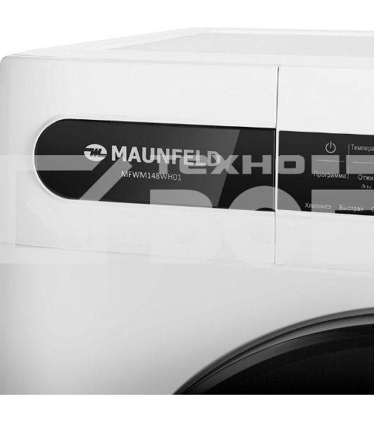 Стиральная машина Maunfeld MFWM148WH01 белый, загрузка фронтальная 8 кг, 1400 об/мин., класс: А+++