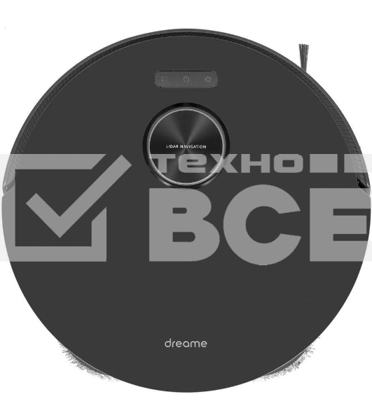 Робот-пылесос Xiaomi Dreame DreamerBot L10s Pro (RLS6L) чёрный, 5200 мАч Li-Ion, уборка влажная/сухая, пылесборник контейнер 0.45 л
