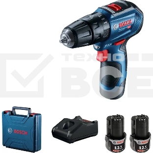 Дрель-шуруповерт Bosch GSB 06019G9100 Аккумуляторная, Кейс