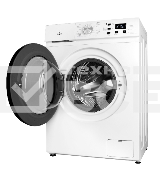 Стиральная машина LEX LWM06010WIDsmall белый, фронтальная загрузка, 6 кг, 1000 об/мин, класс: А+++