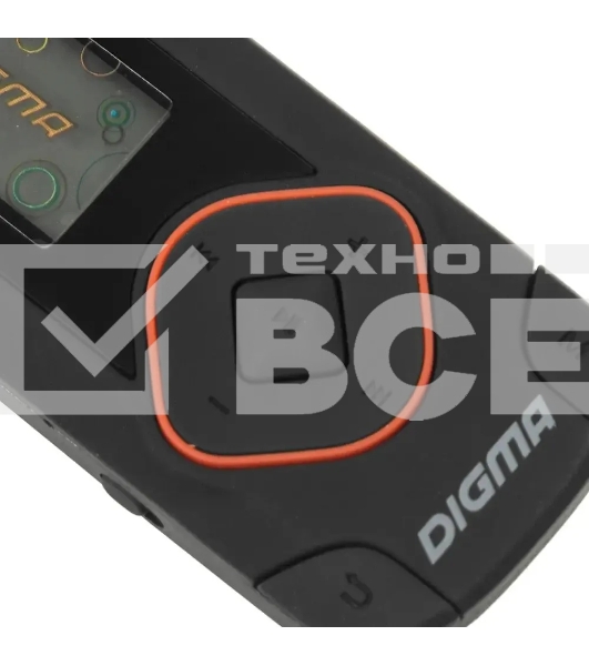 Плеер Flash Digma R3 8Gb черный/0.8