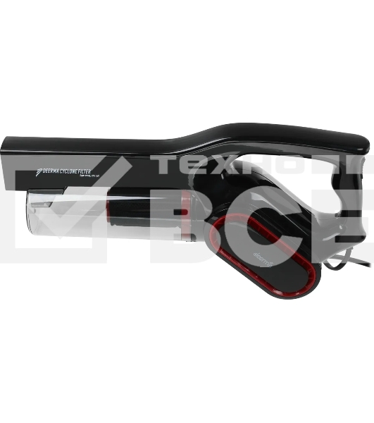 Пылесос вертикальный Deerma DX700 Pro черный, питание от сети, 210 Вт, уборка сухая, пылесборник 0.8 л