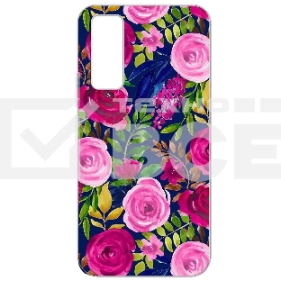 Чехол (клип-кейс) Gresso Air, для Vivo Y53s 4G, прозрачный/рисунок [gr17aaae9807]