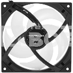 Вентилятор Powercase M53-14 ARGB черный 140x140x25mm (PWM, 80шт./кор, 4pin PWM (M+F)+ 3pin ARGB (M+F), 600-1800±10% об/мин), фото4
