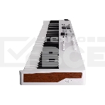 Клавиатура MIDI [231541] Arturia [KeyLab Essential 88 mk3 White] 88 клавиш, LCD дисплей, 9 энкодеров, 8 пэдов, 9 фейдеров, 12 кнопок управления, колеса высоты тона и модуляции, 1/4