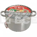 Кастрюля WEBBER BE-114/2 6,6 л, 24 см, нержавеющая сталь, индукция, с крышкой, фото2