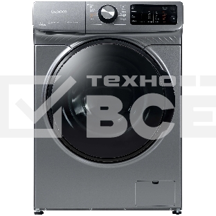 Стирально-сушильная машина Бирюса WMD-SM1014/05 M металлик, загрузка фронтальная 10.5кг, 1400 об/мин., класс: A+++