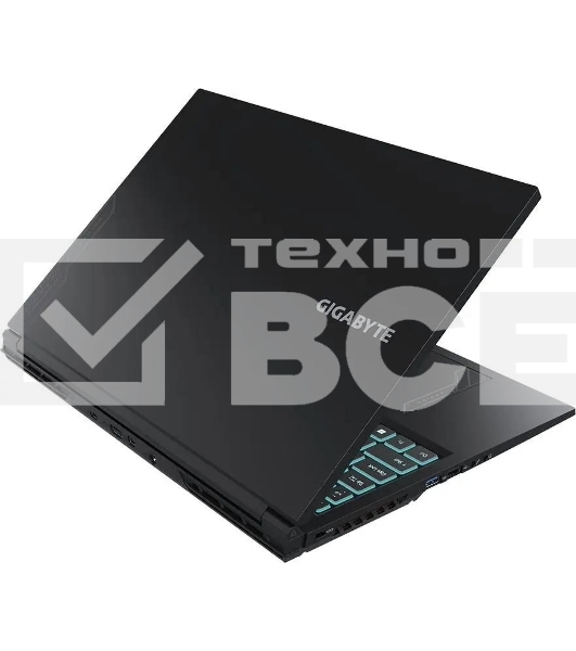 Ноутбук GIGABYTE G6 KF Intel Core i7 13620H 2400MHz/16'/1920x1200/32Gb/512Gb SSD/NVIDIA GeForce RTX 4060 8Gb/Wi-Fi/Bluetooth/Windows 11 Pro (KF-H3KZ853KD/32_Win 11P) Black