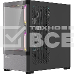 Корпус Formula Crystal U1M черный без БП mATX 1xUSB3.0 1xUSB3.1 audio bott PSU, фото6