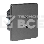 Розетка Kranz ROUND USB-A+Type-C 3А с функцией быстрой зарядки титан, фото3