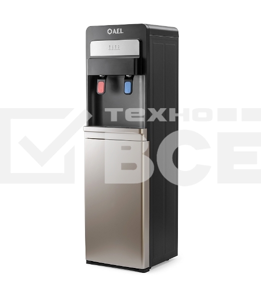 Кулер для воды AEL LD-AEL-805a, нижняя загрузка, нагрев 95 °С, охлаждение 10 °С, чёрный