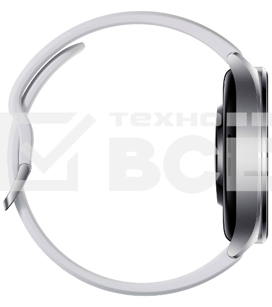 Смарт-часы Xiaomi Watch 2 Silver Case With Gray TPU Strap M2320W1
